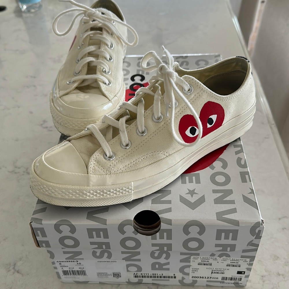 Converse Comme des Garçons low top shoes